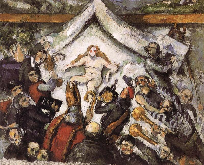 Paul Cezanne eternal female oil painting image